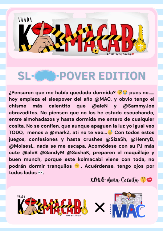 Kol Macabi x MAC