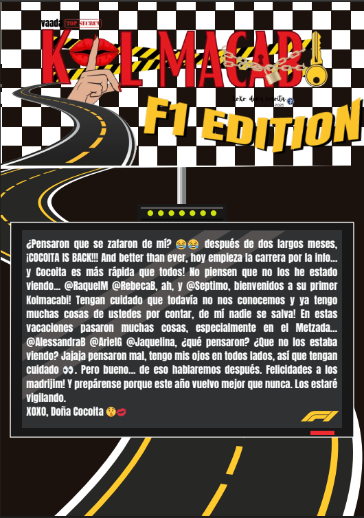 Kol Macabi F1